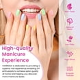 thumbnail image 3 of Kit de esmaltes de uñas en gel VANREESA, 24 colores con luz UV, 42 unidades, 3 of 7