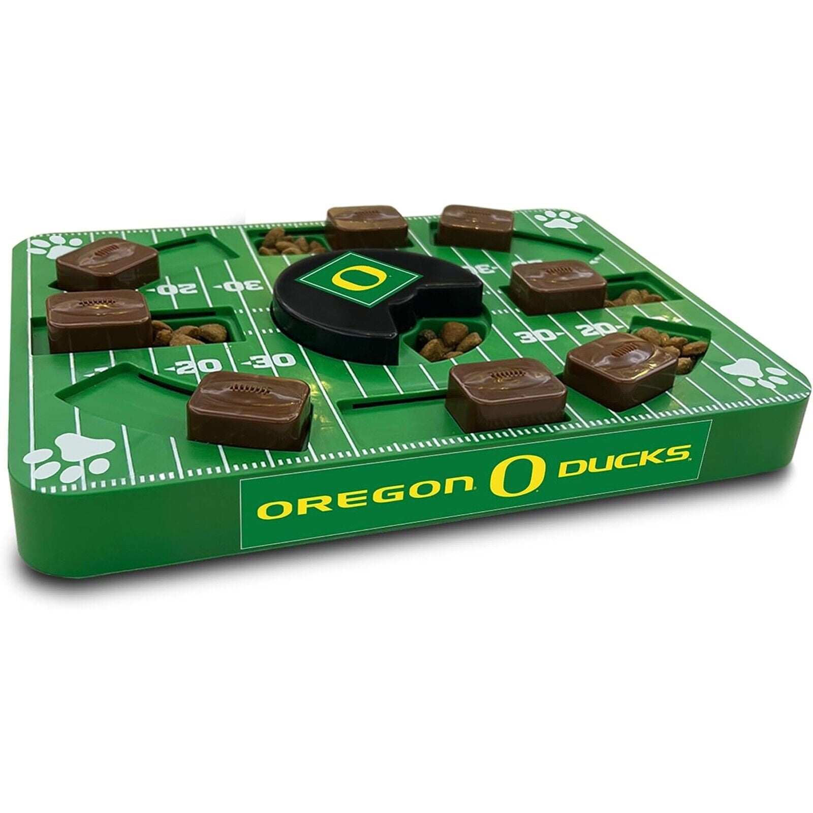 Pets First NCAA Oregon Ducks Puzzle Toy, Puzzle Treat Dog Toy, Interactive Dog Treat Toy, Dog Puzzle Feeding Slow Toy