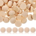 thumbnail image 1 of Miangastore Light Yellow Half Craft Balls for Jewelry Making Safe Durable Plastic Material 200 Pieces, 1 of 8