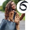 thumbnail image 6 of Leather Handbag Shoulder Strap Replacement Adjustable Short Purse Straps with Alloy Clasps for DIY Clutch Bag diy, 6 of 9