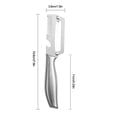 thumbnail image 2 of Thickened Stainless Steel Peeler and Scraper, zero flex peeler, 2-in-1 Melon Peeler for Kitchen, Vegetable Fruit Potato Peeler Tool for Home Cooking Easter Dinner Mother's Day Gifts, 2 of 7