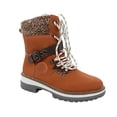 thumbnail image 2 of NECHOLOGY Botas Mujer Adulto Femenino Zapatos Botines para mujer Botas de mujer Botas de nieve de Cremallera Durable al libre Mantener caliente Botines de invierno Botas cálidas para damas (Brown, 9), 2 of 5