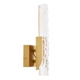 thumbnail image 5 of Valira Integrated LED Brass Wall Light, 5 of 8