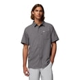 thumbnail image 4 of Camisa de campamento Columbia Slack Tide de manga corta para hombre, gris urbano, 4 of 9