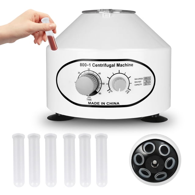 Centrífuga eléctrica de laboratorio NORJIN 6 x 20 ml 4000 RPM