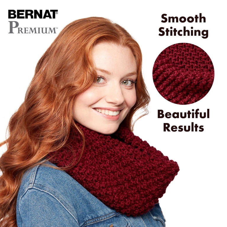 Bernat® Premium™ #4 Worsted (Medium) Acrylic Yarn, Botany Teal 7oz