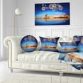 thumbnail image 3 of Designart Singapore Skyline - Cityscape Photography Throw Pillow - 12x20, 3 of 5