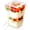 20 cups + 20 spoons + 20 lids, variant on Mini Dessert Shooters for Pudding and Fruit, 5 oz Plastic Dessert Cups with Lids and Spoons, Yogurt Parfait Appetizer Cups for Party