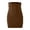 A-Brown1542, variant on Wxolcjlv Women's Solid Pencil Mini Skirt High Waist Fitted Silhouette Daily Work Short Skirts