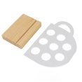 thumbnail image 4 of Soporte Para Cápsulas De 8 Agujeros, Soporte De Exhibición De Cápsulas De Café De Estabilidad Acrílico Resistente Al Desgaste Ligero Para El Hogar Para La Tienda De Postres ANGGREK Acrylic Capsule Coffee Holder, 4 of 8
