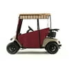 EZGO TXT Golf Cart PRO-TOURING Sunbrella Track Enclosure - Burgundy
