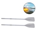 thumbnail image 1 of IFANLANDOR 1 Paire de Rames de Kayak Portables en Alliage d'Aluminium Gris Détachables Pliables, 1 of 8