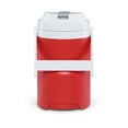 Igloo 1/2 Gallon Plastic Sports Beverage Jug with Hooks Red