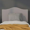 thumbnail image 3 of Flash Furniture Lexington Upholstered Twin Size Headboard with Accent Nail Trim in Light Gray Fabric, 3 of 7