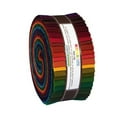 thumbnail image 1 of Robert Kaufman Tissus RU-232-41 Kona Coton Uni Nouveau Rouleau Foncé 41 Bandes de 2,5 Pouces Rouleau de Gelée, Assorti, 1 of 1