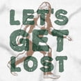thumbnail image 2 of Bigfoot Let's Get Lost Outdoors Crew Neck Short Sleeve Graphic Tee Brisco Brands S, 2 of 6