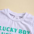 thumbnail image 6 of JUMESG Toddler Boy Clothes Baby Boy Clothes Short Sleeve Top Outfits Set New to The Crew Outfits Baby Boy Clothes (White,18-24 Months), 6 of 6
