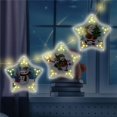 thumbnail image 3 of Cadena de Navidad Luces de estrella Pintura de diamante Decoración para hogar Cortina Patio Comedor Habitación de niños Dormitorio Luz de noche Artes - 1 Estilo 1, 3 of 8
