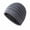 Gray, variant on Winter Warm Knitting Hats Plain Skull Beanie Cuff Toboggan Knit Cap for Women Men