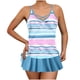 thumbnail image 2 of Traje de baño tankini de verano para mujer, talla grande, estampado, bikini dividido, traje de baño de dos piezas para mujer, trajes de baño tankini para mujer, traje de baño de 2 piezas para mujer, t, 2 of 6