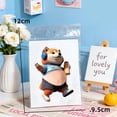 thumbnail image 3 of karymi 3D Shiba Inu Dog Cute Big Bellys Cushioned Protectors Sticker, Super Soft Belly Sticker Anti-Collision Sticker, Cute Decor Sticker for Home and Car, Novelty Gift Gifts for Women, 3 of 5