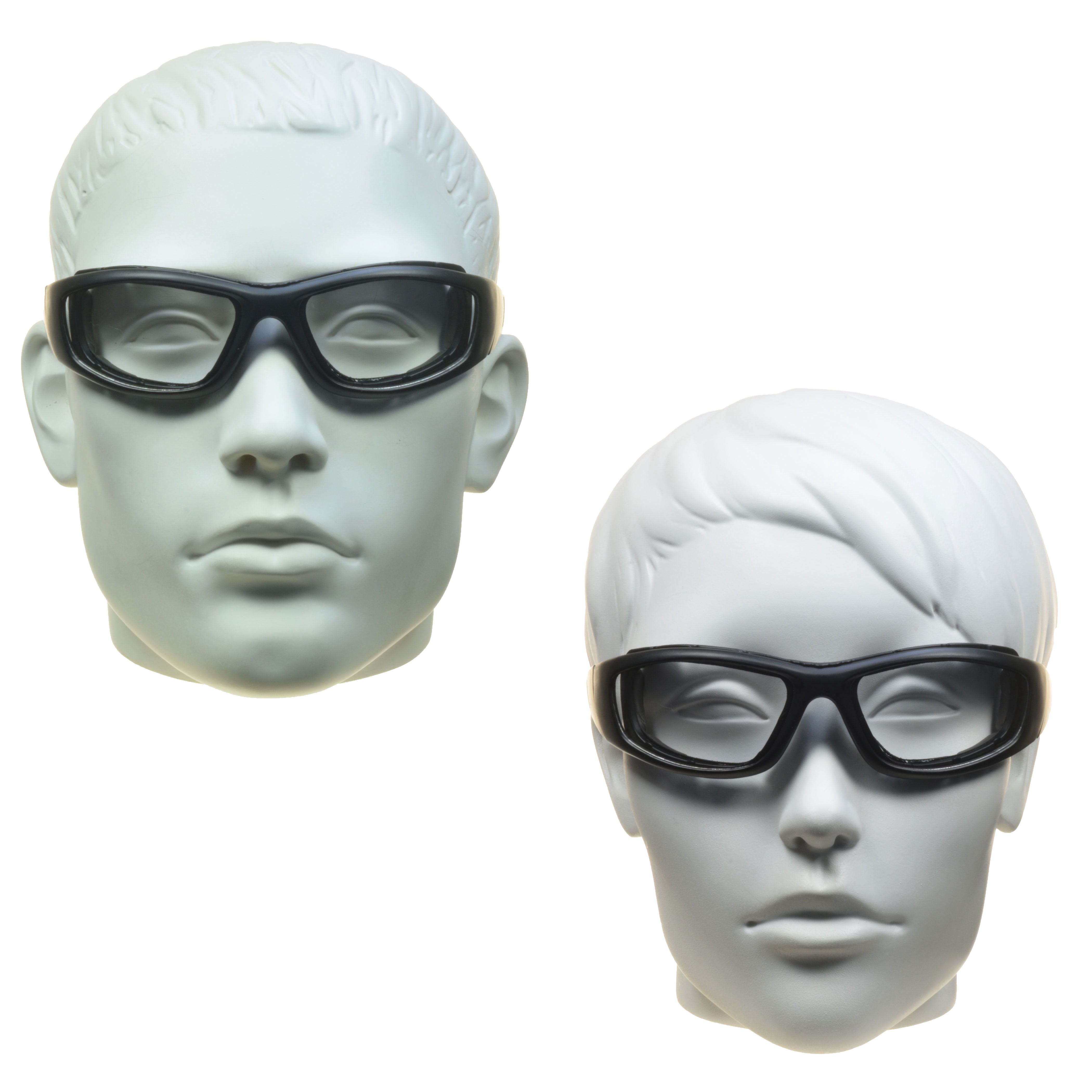Bikershades Motorcycle Sunglass Goggles for Men and Women. Safety Impact Resistant Polycarbonate Lens Removable Foam