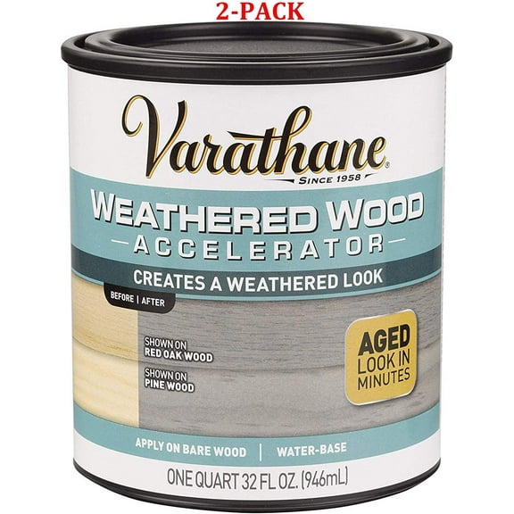 313835 Varathane Weathered Wood Accelerator Original Version, 2-Pack