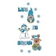 thumbnail image 2 of Adornos navideños, adornos navideños, regalos navideños, imán magnético navideño para refrigerador, muñeco de nieve, gnomo, decoración navideña, adhesivo magnético para puerta de garaje, imanes magnét, 2 of 7