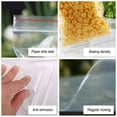100 Zip lock Bags Reclosable Clear Poly Bag Plastic Baggies Small Jewelry Shipping Bags