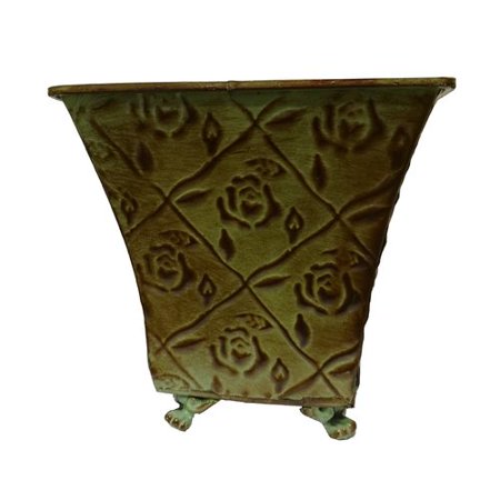 Fleur De Lis Living Swansea Tin Pot Planter
