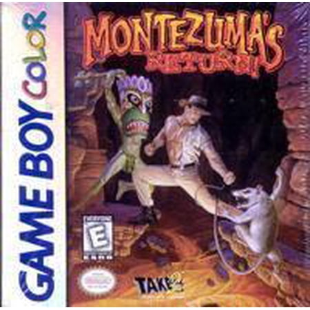 Montezumas Return - Nintendo Gameboy Color GBC (Used)