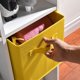 thumbnail image 5 of Nvzi Caja de almacenamiento para organizar la despensa, perfecta para baño, armario, cocina, refrigerador y armario. 26 x 26 x 28 cm (morado)., 5 of 5