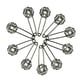 thumbnail image 2 of 10PCS pines de hiyab Zulema Broche de Seguridad negro, 2 of 7