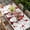 Red, variant on Valentine's Day Table Cloths for 3 Foot Rectangle Tables, Red Gnomes Love Checkered Buffalo Patio Waterproof Elastic Fitted Tablecloths, Washable Rectangular Table Cover for Camping