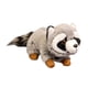 thumbnail image 2 of Mapache de peluche de juguete de dibujos animados para decoración del hogar, lindo animal de peluche coleccionable. Gris, 2 of 9