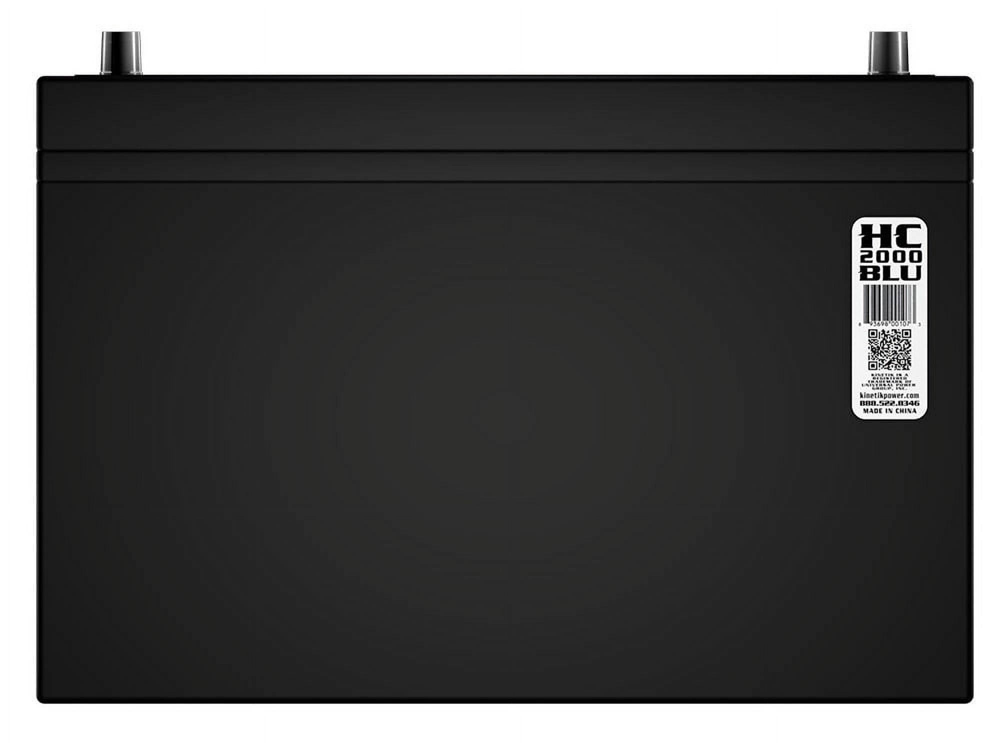 Kinetik KHC2000 2000-Watt 12-Vault Power Cell Replacement Battery for 40927HC2000, 2,000 Watts, 90 Amp-Hour Capacity