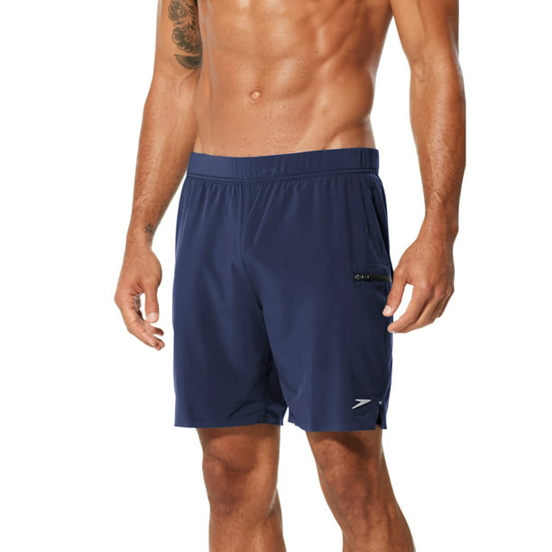 Speedo - Speedo Men's Active Flex Stretch 7-1/2 Hybrid Swim Shorts (M ...