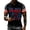 Black-E8, variant on Homeyce American Flag Polo Shirt for Men 250 Years Of Liberty 4th Of July Golf Shirts Short Sleeve Usa Flag Print Polo T-Shirts Buttoned Independence Day Patriotic Golf Shirts,White 2XL