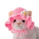 thumbnail image 5 of Gorro de gato tejido a mano, gorro de para mascotas, gorro de dibujos animados para Navidad, Halloween, accesorios de disfraz de acción de Rosado Gloria Gorro de gato de punto, 5 of 7