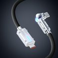 thumbnail image 2 of Cable Gmobile Tipo-C A Tipo-C, 1m, 66W, Silicona, Negro, 2 of 3