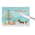 thumbnail image 4 of Basset Hound Christmas Tree Glass Cutting Board Large, 4 of 4