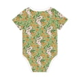 thumbnail image 2 of Rocae Snake And Floral for Baby Climbing Clothes Soft Baby Romper for Active Infants Comfortable and Breathable Crawling Jumpsuit Unisex Baby Outfit, 2 of 8