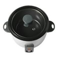 thumbnail image 3 of Starfrit 3-Cups Uncooked/6-Cups Cooked 300-Watt Electric Rice Cooker with Ceramic Coating, White, 024734-001-0000, 3 of 10