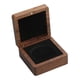 thumbnail image 2 of Estuche de exhibición de monedas de desafío Caja de almacenamiento de madera Caja de presentación de exhibición Medalla de Forrado en negro, 2 of 9