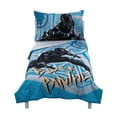 thumbnail image 2 of Marvel Black Panther Warrior King 4 Piece Toddler Bed Set, 2 of 9
