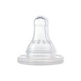 thumbnail image 2 of First Essentials by NUK Silicone Baby Bottle Nipples, 6-Pack, 2 of 2