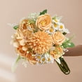thumbnail image 6 of Artificial Flower Bouquet, Faux Roses and Daisies, Premium Decorative Home Arrangement, Realistic Silk Flowers, Perfect for Living Room, Office, Wedding or Gift, 6 of 6