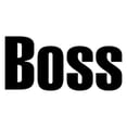 thumbnail image 2 of CafePress - Boss -  Round Wood Ornament 4", 2 of 2