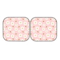 thumbnail image 7 of Daiia Daisy And Bee 2PCS Car Windshield Sun Shade, Foldable Sun Shield for Car Front Window, Auto Sun Blocker Visor Protector Universal for Truck SUV Pickup-Medium, 7 of 7