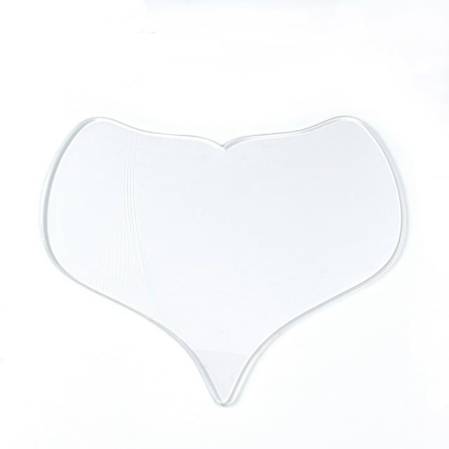 1 Paquet Transparent/couleur Peau Réutilisable Femmes Soins de la Peau Raffermissant Poitrine Cou Coussinets Anti-Rides Bâton de Poitrine Silicone Coussinet Anti-Rides, Autocollants de Poitrine Pêche